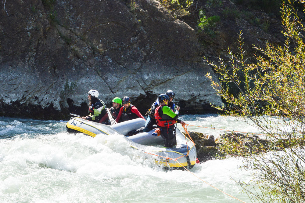 Curso de rescate en rios